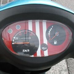 SYM - X’PRO風50 ４サイクル中古、ブルー系　セルでの始動がいまいちです、(セルで始動しにくい場合は、キックでで始動します）の画像