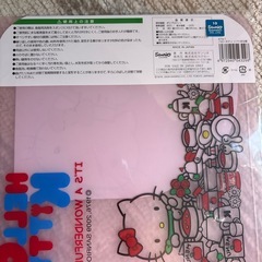 未使用　キティちゃん　まな板の画像