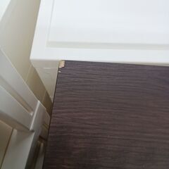 ★リユースのサカイ水戸店★ ニトリ キャビネット ブラウン H76.5×D43×W119.5 クリーニング済み MT5627の画像