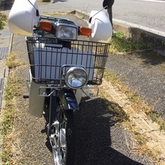 ホンダ スーパーカブ カスタム 50 4速セル付 インジェクション 12800キロ 実動の画像
