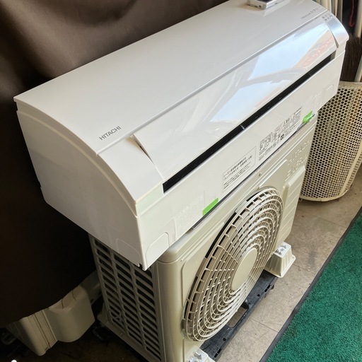 取付込、保証付、日立2025年2.2KW6畳