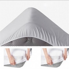 シモンズマットレス用の防水マットレスカバーの画像