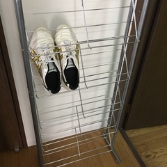 シューズラック・鉄製ラック・5段の画像