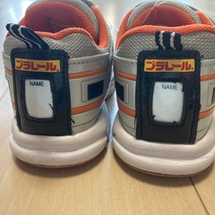 電車スニーカー　17㎝の画像