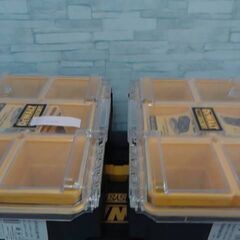 コストコ品番　65680　DeWalt タフシステム オーガナイザーｘ２&Ｓサイズボックスセット　A16689の画像