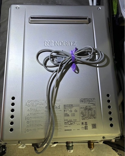 ノーリツ20号　ガス給湯器