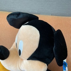ディズニー　ミッキー　ぬいぐるみ特大の画像
