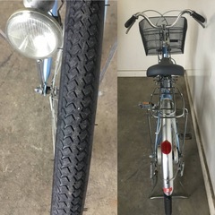 A-153△ v 岐阜発/ ブリジストン/ 24インチ/ 自転車/ 変速なし/ ママチャリ/ 走行確認/ 現状品/ R7.9/18 △の画像