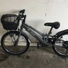 A-154△ v 岐阜発/ Jeep/ ジープ/ 子供用自転車/ 20インチ/ 6段変速/ 走行確認/ サドル破れあり/ 現状品/ R7.9/10 △の画像