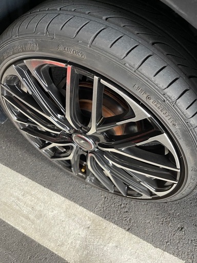 最終値下げ　レオニス　17インチ　アルミタイヤセット