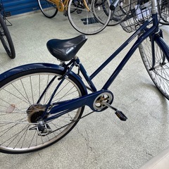 リユースのサカイ東金店 自転車 ギア付き 27インチ 紺 TJ15230の画像