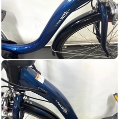 1年保証 送料無料　ヤマハ　パスウィズ　with 26インチ　電動アシスト自転車　g105の画像