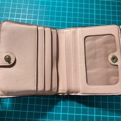 取引き中coach 二つ折り財布の画像