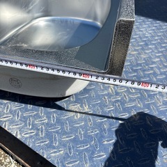 ステンレス製簡易流し台 屋外/キャンプ用 軽量 の画像