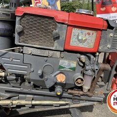 【中古品】ヤンマー YA60 耕運機 ディーゼルエンジン タイヤ新品交換済みの画像