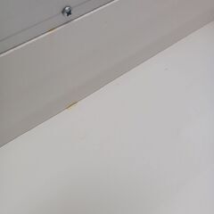★リユースのサカイ水戸店★  キャビネット ホワイト H94.5×D50.5×W59 クリーニング済み MT5630の画像