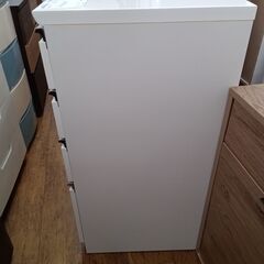 ★リユースのサカイ水戸店★  キャビネット ホワイト H94.5×D50.5×W59 クリーニング済み MT5630の画像