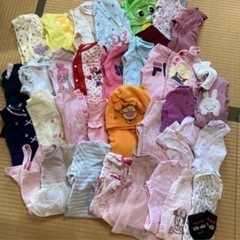 赤ちゃん服大量　ロンパース　ミキハウスありの画像
