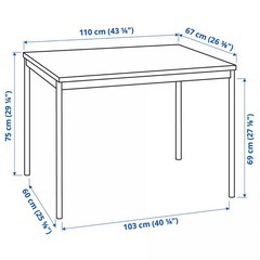 IKEA ダイニングテーブルの画像