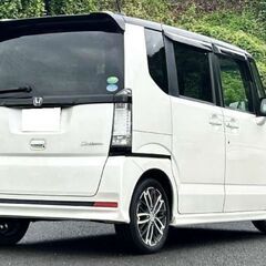 ホンダ N BOXカスタム ターボSSPk2トーンカラースタイル　総額95万円　走行距離6.8万キロ！自社ローン　信用回復ローンの画像