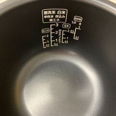 ★ジャングルジャングル石川金沢店★ 炊飯ジャー アイリスオーヤマ RC-IL30-W 2021年製 動作確認／クリーニング済みの画像