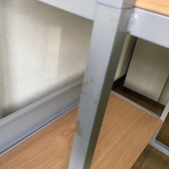 パソコンデスク・事務机・3段・キャスター付きの画像