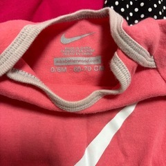 NIKEロンパース　60-80の画像