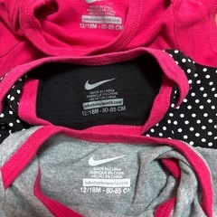 NIKEロンパース　60-80の画像