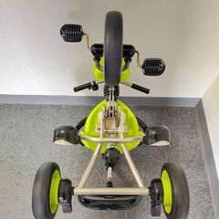 △ ides アイデス compo 折りたたみ三輪車 子供用三輪車 対象年齢1.5歳～5歳未満 身長目安 80cm～100cm ハンドルにべたつき、サビあり 現状渡しの画像