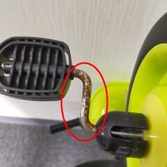 △ ides アイデス compo 折りたたみ三輪車 子供用三輪車 対象年齢1.5歳～5歳未満 身長目安 80cm～100cm ハンドルにべたつき、サビあり 現状渡しの画像