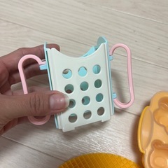玉子焼きメーカー ベビー用品 シリコン鍋敷き？の画像