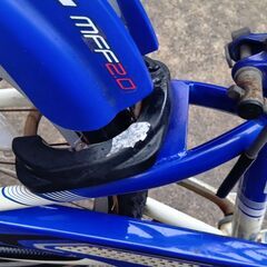 子供用24インチ自転車(青 7段変速 2019年購入)の画像