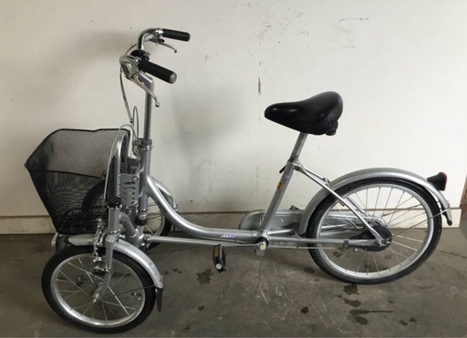 A-156△ v 岐阜発/ ブリジストン/ minna/ ミンナ/ 前2輪三輪自転車/ ハンドル下部調整必要/フェンダーへこみあり/現状品/ R7.9/10 △