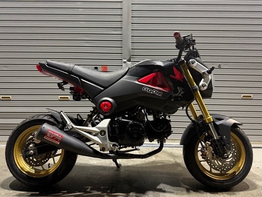 ホンダ グロム GROM グロム125 JC61 JC75 モリワキ管　実動車　カスタム車！