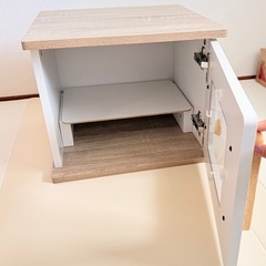 [美品]おままごと電子レンジ 木製の画像