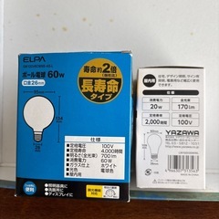 電球2個セット
の画像