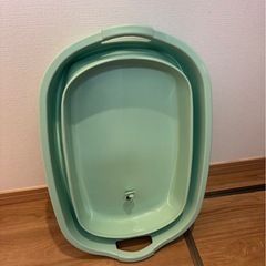 ベビーバス！折り畳めます！の画像