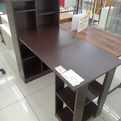 ★リユースのサカイ日立店★HJ7930  デスク ダークブラウン H120×D57×W120 クリーニング済み の画像
