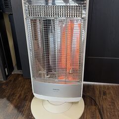 山善 速暖 カーボンヒーター  遠赤外線 シーズヒーター 搭載 ツインヒートの画像