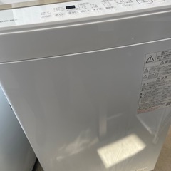 2023年　TOSHIBA 洗濯機　7kg ②美品の画像