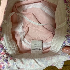 【美品】日除け付き子供用帽子52cmの画像