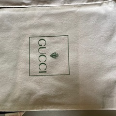 未使用　GUCCIのシューズ保存用袋　３枚の画像
