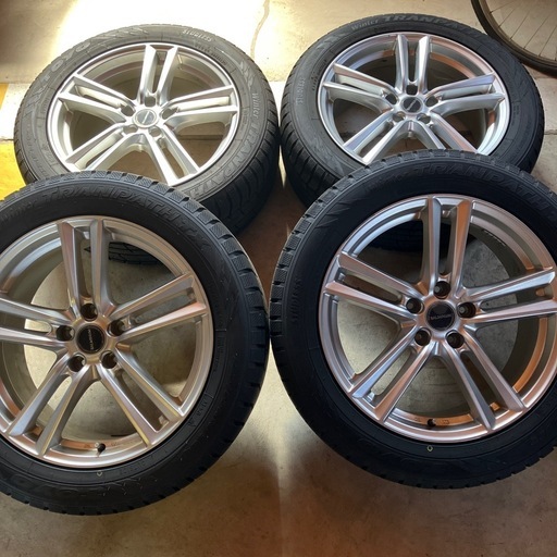 225/55-18｜2023年製｜ﾄｰﾖｰ｜ｽﾀｯﾄﾞﾚｽﾀｲﾔ｜ｱﾙﾐﾎｲｰﾙ付｜4本ｾｯﾄ｜溝あり