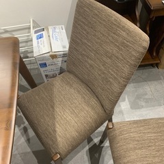 【ジモティー割】ニトリ　ダイニングテーブル　椅子4つ　セット　（ID1360）の画像