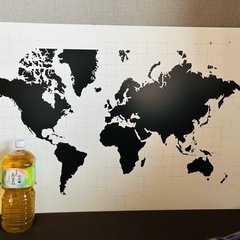 IKEA 世界地図ボードの画像