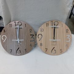 Bairuiou　掛け時計　新品　1台の価格です　電池（単3）は付いていません。の画像
