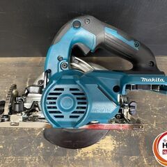 【久留米】【引き取り限定】【中古美品】makita マキタ HS631DRGX 充電式マルノコ 165mm バッテリー(18V/6.0Ah)×2※使用回数1回/2回・充電器・ケース付の画像