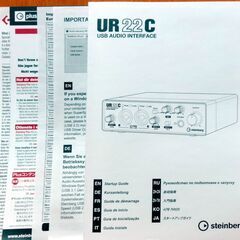 スタインバーグ　USB3.0　オーディオインターフェイス　UR22C　未使用　送料が高いので取りにこれる方限定の画像