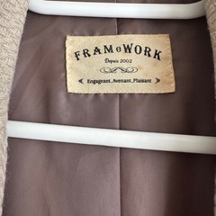 フレームワークス FRAMeWORK レディース コート ベージュ  の画像