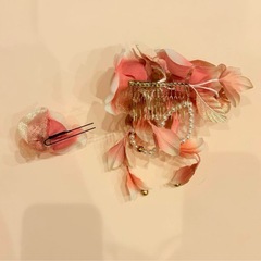 髪飾り 和装 ヘアコームの画像